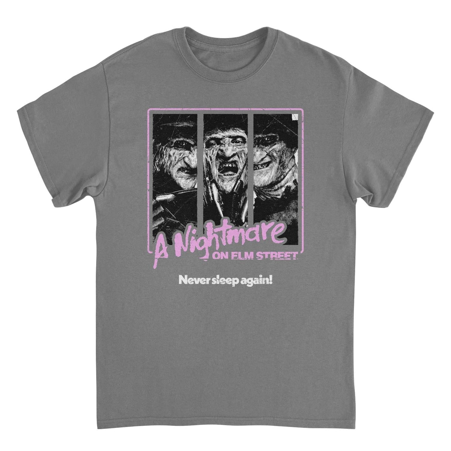 Nightmare on Elm Street Dream Demon Charcoal T-Shirt