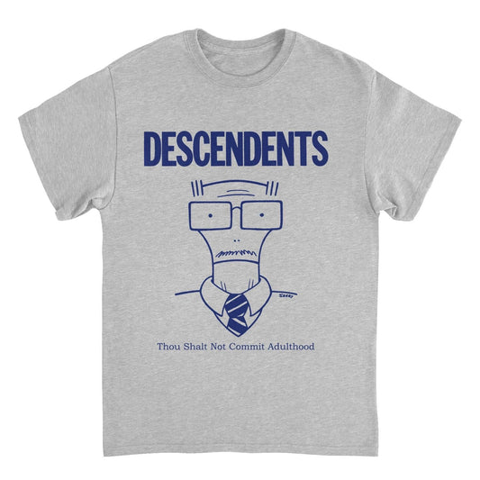 Descendents Commit Adulthood Sport Grey T-Shirt